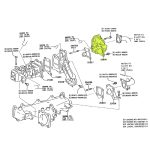 VALVULA EGR HILUX-SW4 2016-2025 1GD/2GD ORIGINAL - Imagen 2