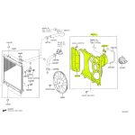 DEFLECTOR RADIADOR  ETIOS 2016-2024 VVTI ORIGINAL - Imagen 3