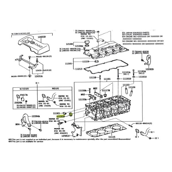 RETEN ARBOL LEVA HILUX-SW4 1992-2015 3L-5L-2KD-1KD-1KZT Musashi Japon - Imagen 4