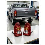 JUEGO DE FAROS TRASERO HILUX 2005-2011 *CON CABLEADO* SPT - Imagen 4