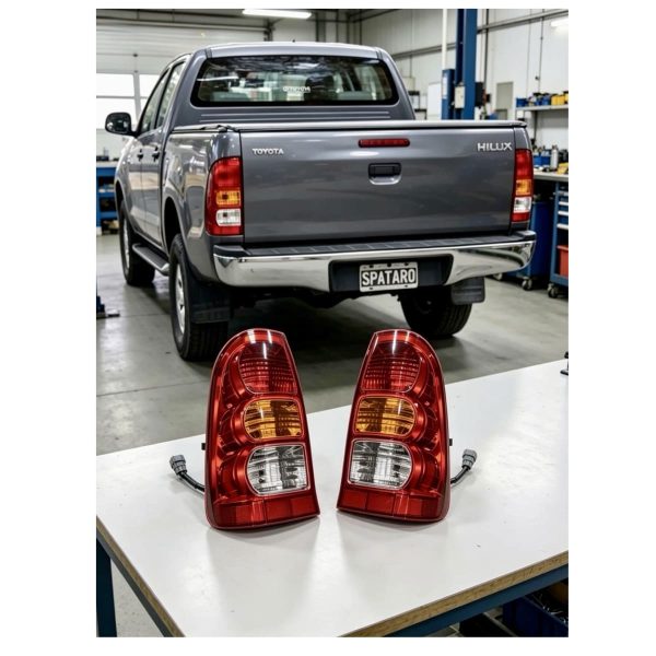 JUEGO DE FAROS TRASERO HILUX 2005-2011 *CON CABLEADO* SPT - Imagen 4