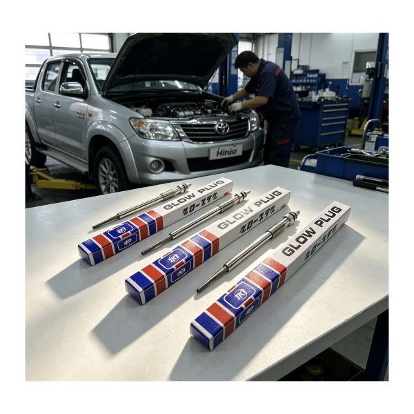 JUEGO X 4 BUJIA PRECALENTAMIENTO HILUX-SW4 2005-2015 1KD-2KD COROLLA-RAV4 1CD TAIWAN - Imagen 4