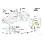 FENDER GUARDABARRO TRASERO HILUX 2023-2026 IZQUIERDO ORIGINAL - Imagen 5