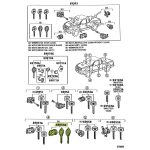 ***LIQUIDACION*** CILINDRO DE ARRANQUE HILUX SRV // SW4 2005-2015 ORIGINAL - Imagen 5