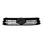 PARRILLA DE FRENTE HILUX 2016-2024 NEGRA *DX 2.4* CON LOGO Original