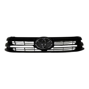 PARRILLA DE FRENTE HILUX 2016-2024 NEGRA *DX 2.4* CON LOGO Original