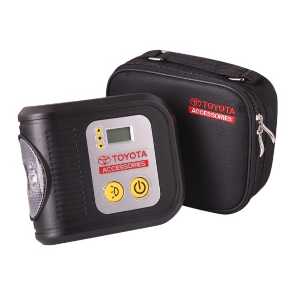 INFLADOR COMPRESOR 12V TOYOTA ORIGINAL HILUX SW4 RAV4 COROLLA ETIOS - Imagen 1