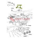 CABLE DE CONTROL DE AIRE-CALEFACCION HILUX 2005-2015 LADO IZQUIERDO Taiwan - Imagen 3