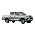 PARRILLA DE FRENTE HILUX 2016-2026 NEGRA *DX 2.4* SIN LOGO FPI - Imagen 3