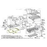 JUNTA DE TAPA DE VALVULAS ETIOS / YARIS 2016-2026  1.5 VVTI ORIGINAL - Imagen 3