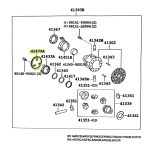 DISCO DIFERENCIAL TRASERO HILUX 2016-2023 REVO ORIGINAL - Imagen 3