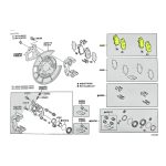 JUEGO PASTILLAS FRENOS TRASEROS COROLLA CROSS HIBRIDO 2023-2026 ORIGINAL - Imagen 3