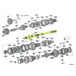 EJE ACANALADO HILUX 1992-2004 4X4 21 DIENTES X 36 CM *JAPON* - Imagen 5
