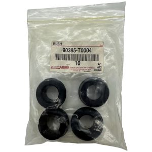 JUEGO X 4 BUJE DE AMORTIGUADOR TRASERO HILUX-SW4 1992-2022 ORIGINAL
