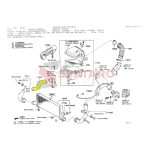 MANGUERA INTERCOOLER HILUX-SW4-INNOVA 2019-2024 N2 CON ACOPLE RAPIDO LADO DERECHO ORIGINAL - Imagen 3