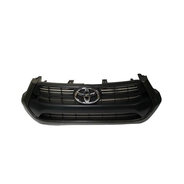 PARRILLA DE FRENTE HILUX 2021-2024 SR *MOLD GRIS* CON LOGO Original - Imagen 4