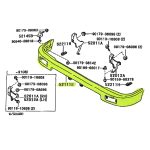 PARAGOLPE DELANTERO HILUX 1992-2001 2.8 4X2 CROMADO *FPI TAILANDIA* - Imagen 4
