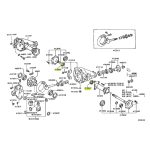 RETEN DE DIFERENCIAL DELANTERO HILUX 1996-2004 2.8-3L /3.0 5L THO JAPON - Imagen 6