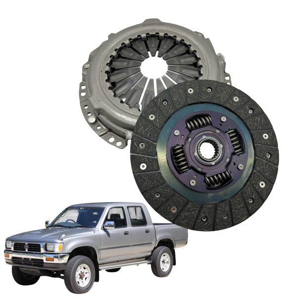 1_639269889853978602.jpg KIT PLACA Y DISCO DE EMBRAGUE HILUX 1994-2000 MOTOR 2.8 3L SPT - Imagen 1