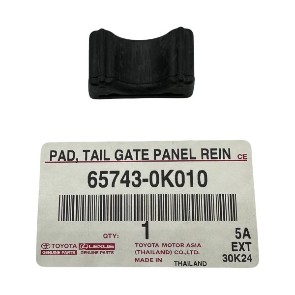 TOPE GOMA PORTON HILUX 2005-2015  VIGO ORIGINAL - Imagen 1