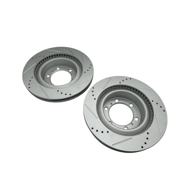 JUEGO DE DISCOS DE FRENO DELANTERO *VENTILADOS *SW4 2016-2026 /HILUX ANCHA/ HILUX GR - Imagen 5