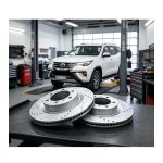 JUEGO DE DISCOS DE FRENO DELANTERO *VENTILADOS *SW4 2016-2026 /HILUX ANCHA/ HILUX GR - Imagen 6